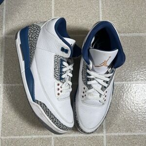 Mens Size 10.5 - Nike Air Jordan 3 Retro Wizards (CT8532-148)